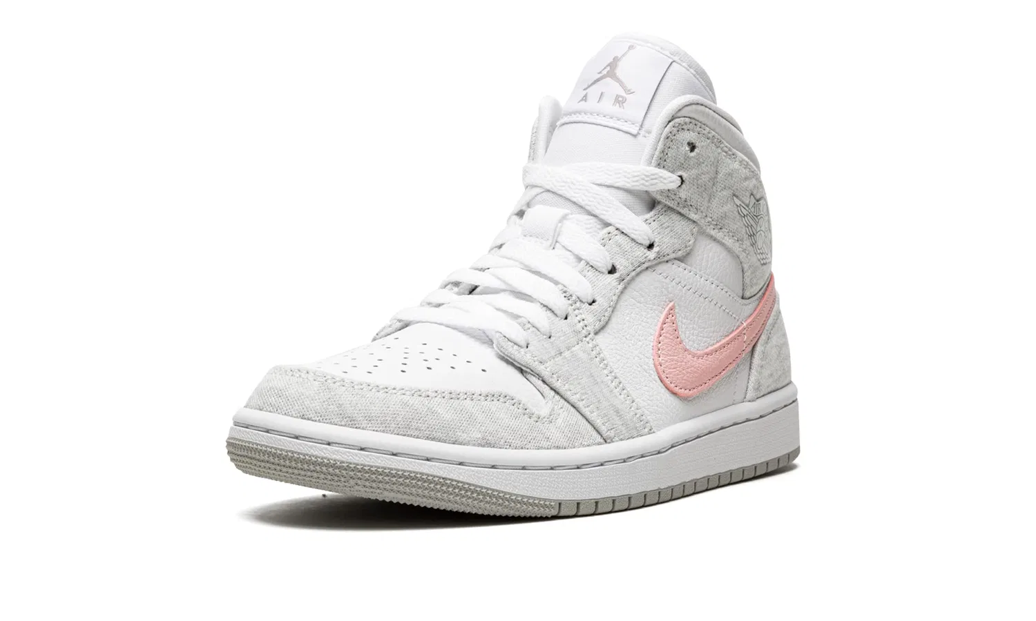 Мужская футболка из хлопка Club NIKE, Grey And White — фото 4