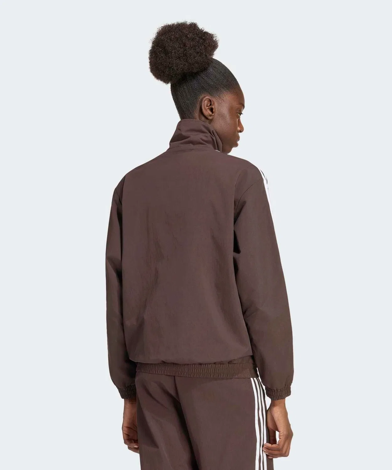 Женская куртка-трактор с цветочным принтом, свободного кроя Adidas Originals, Brown — фото 2
