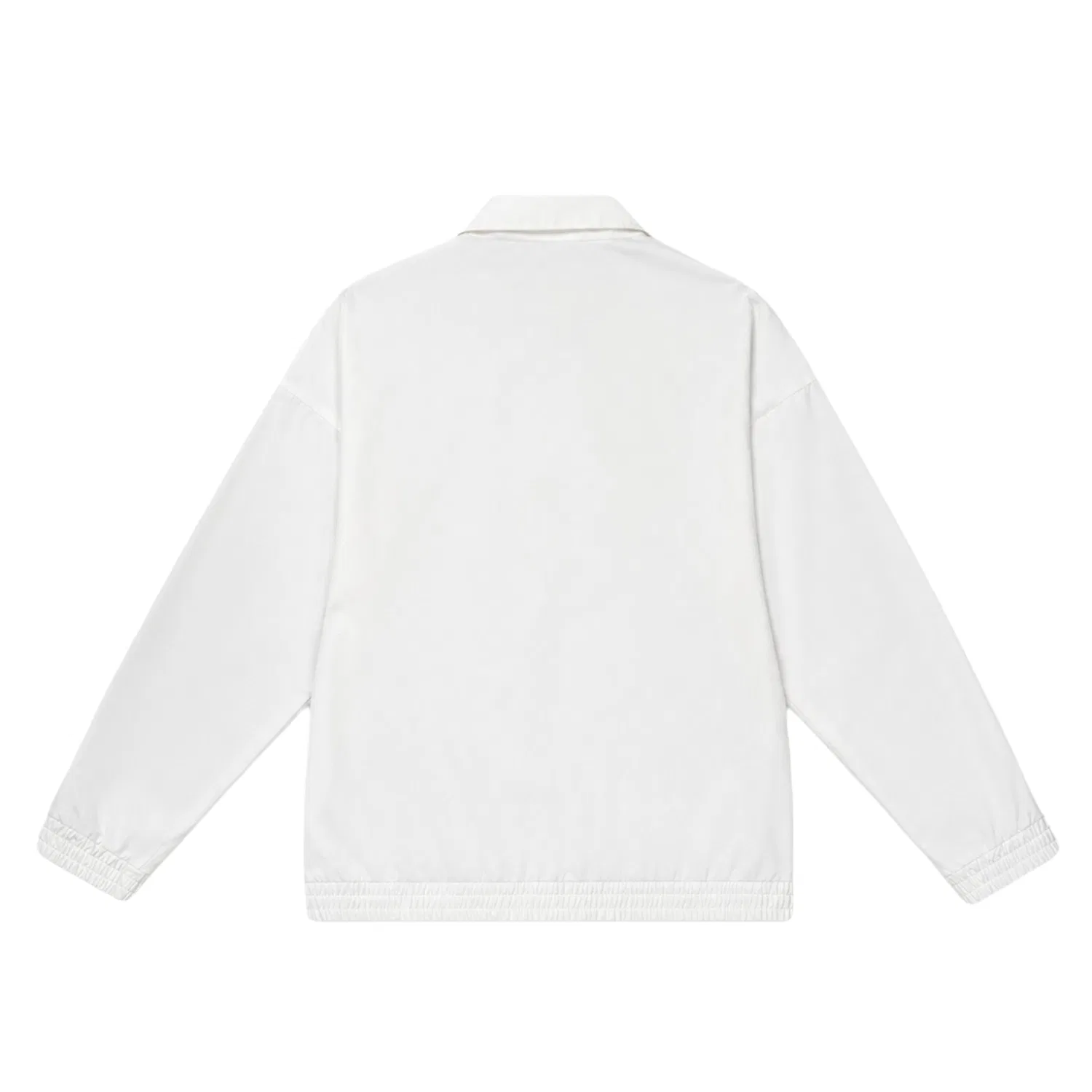 Мужская куртка с воротником-стойкой Retro Trefoil Adidas Originals, Bright White — фото 3