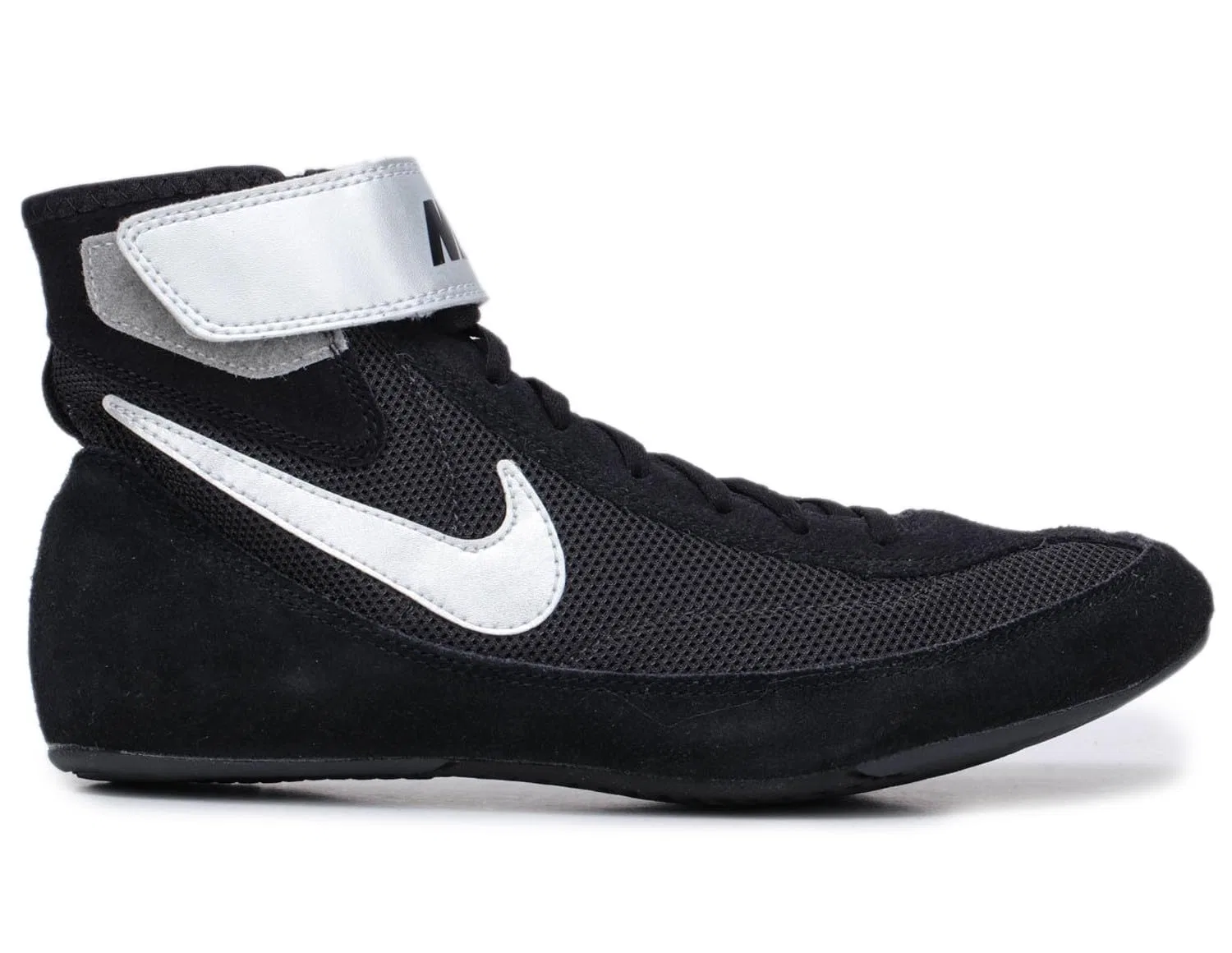 Детские кроссовки для мальчиков с длинным шнурком Air Jordan 2 Retro Bg NIKE, Black White Black — фото 2