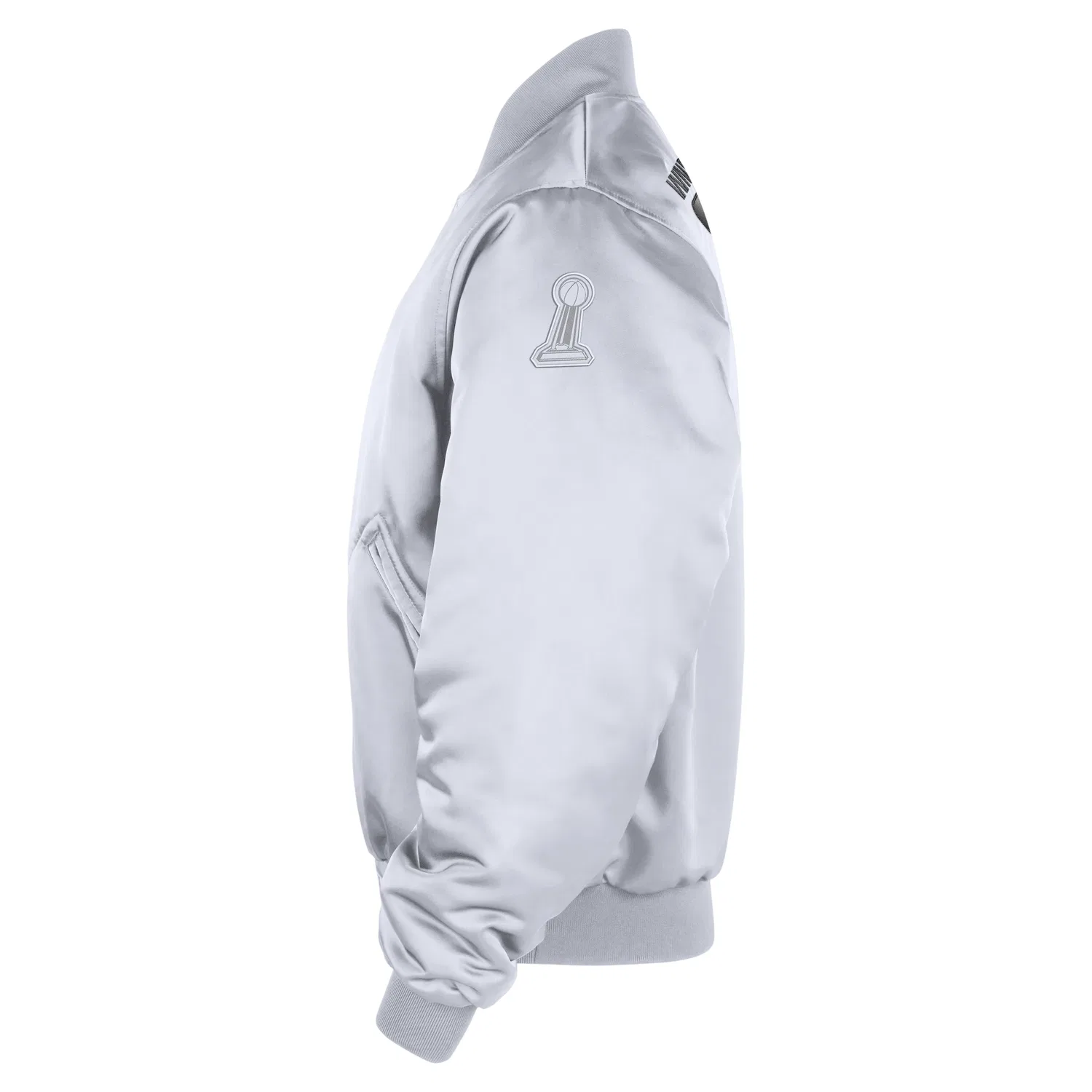 Мужская куртка для баскетбола Las Vegas Aces WNBA Game Jacket 'White Metallic Silver' Nike, White/Metallic Silver — фото 2