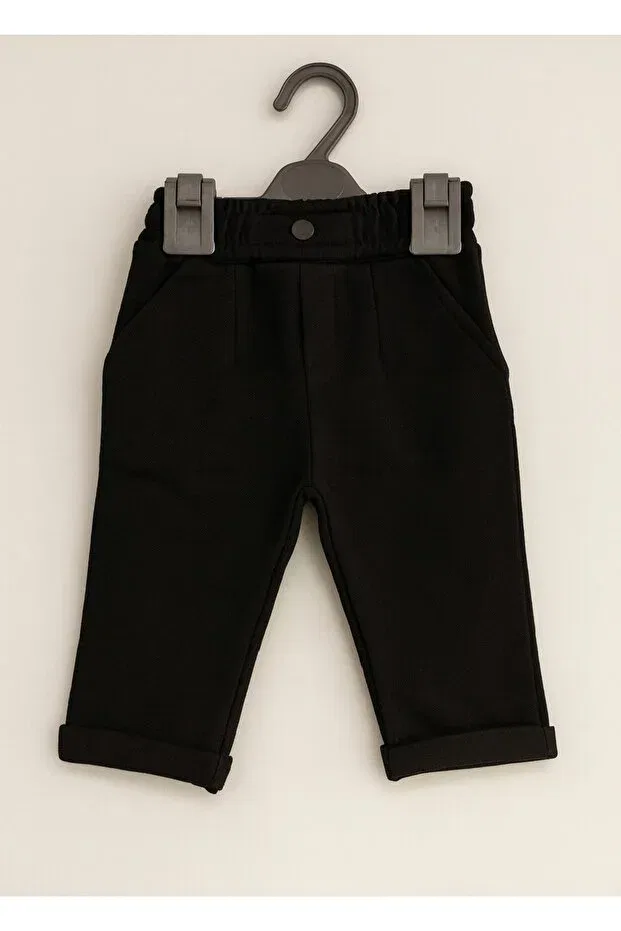 Детские брюки для мальчиков хлопковые Woorage Cuties, Black