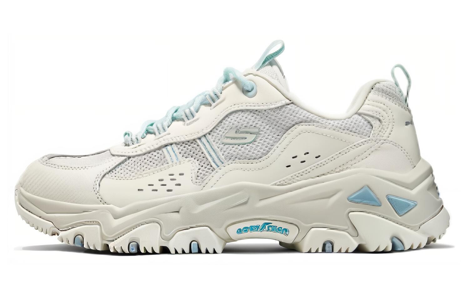 

Кроссовки Skechers Chunky Sneakers Women's Low-top White/Green, зеленый