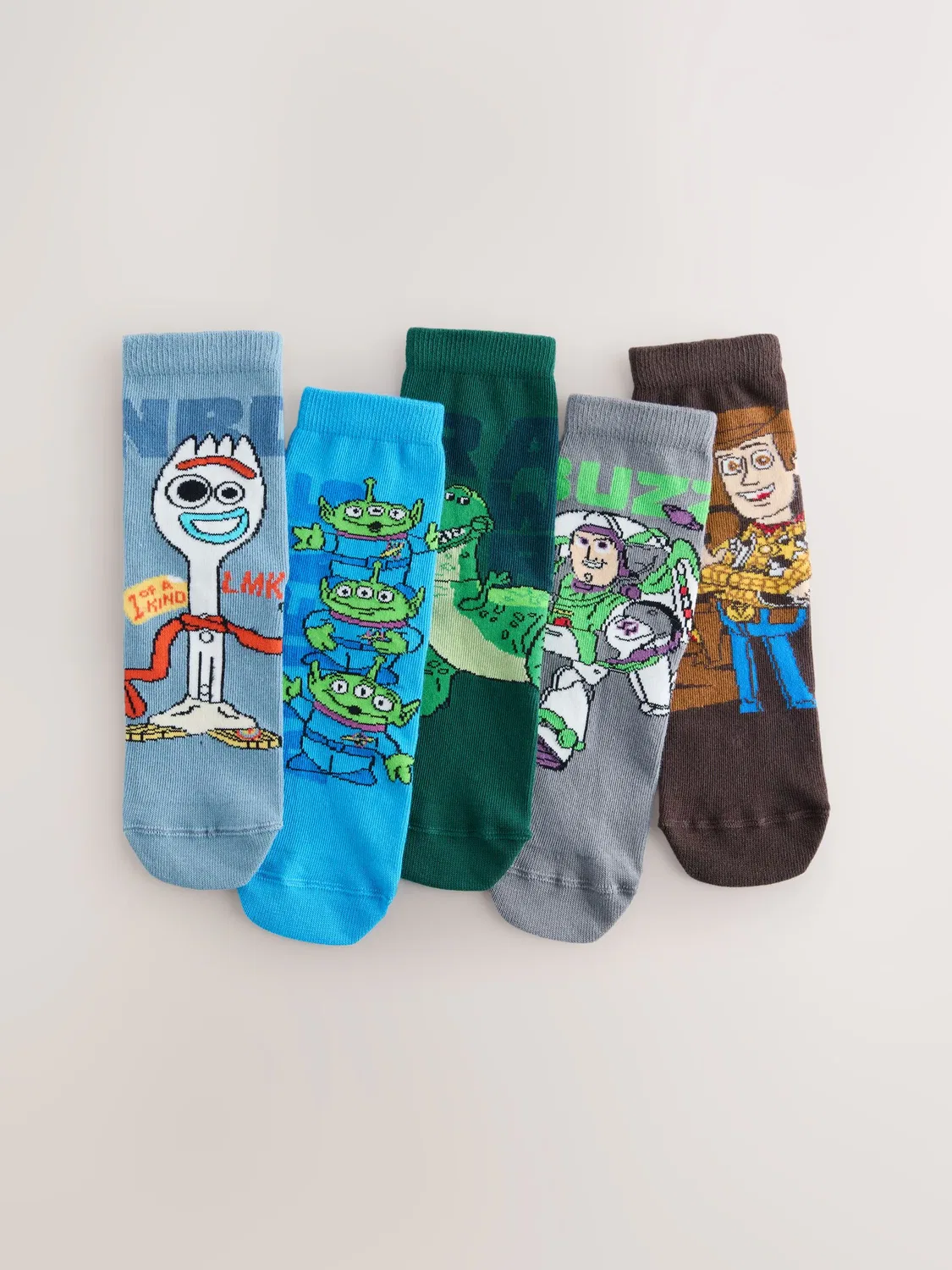 Носки, 5 пар, Toy Story Next, Toy Story
