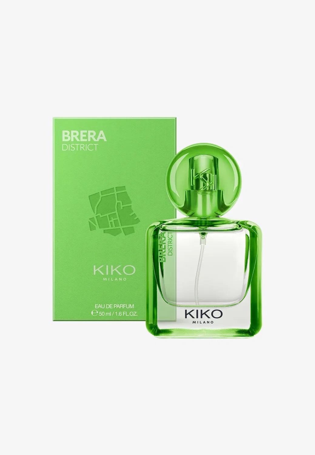 Аромат миланской парфюмированной воды - парфюмированная вода Kiko Milano, Brera District, 50 мл — фото 2
