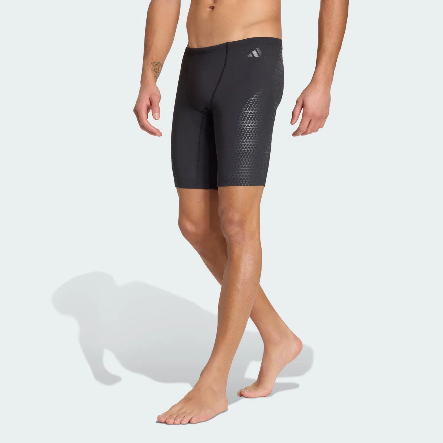 Мужские плавки-слипы Speedtech Jammer Adidas, Schwarz Carbongrau