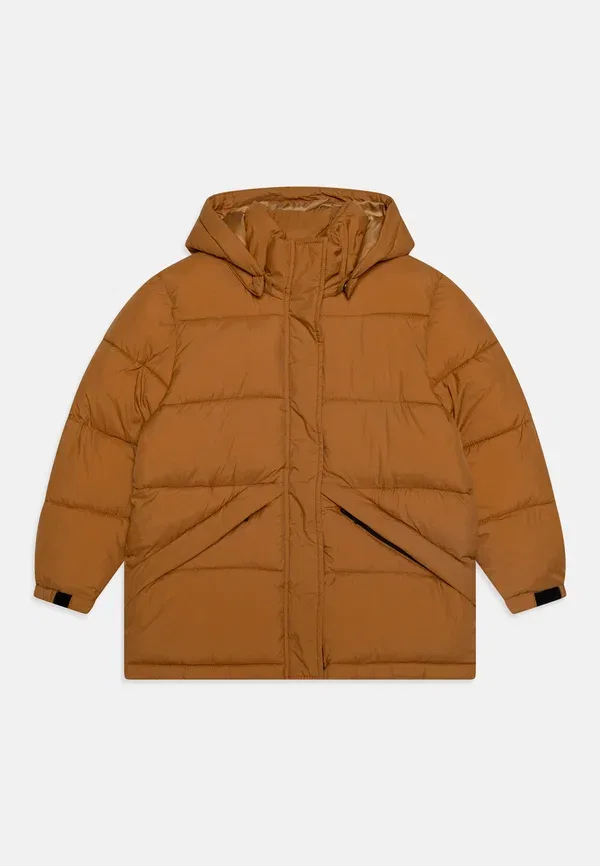 Куртка утепленная Puffer Name It Brown Sugar, коричневый