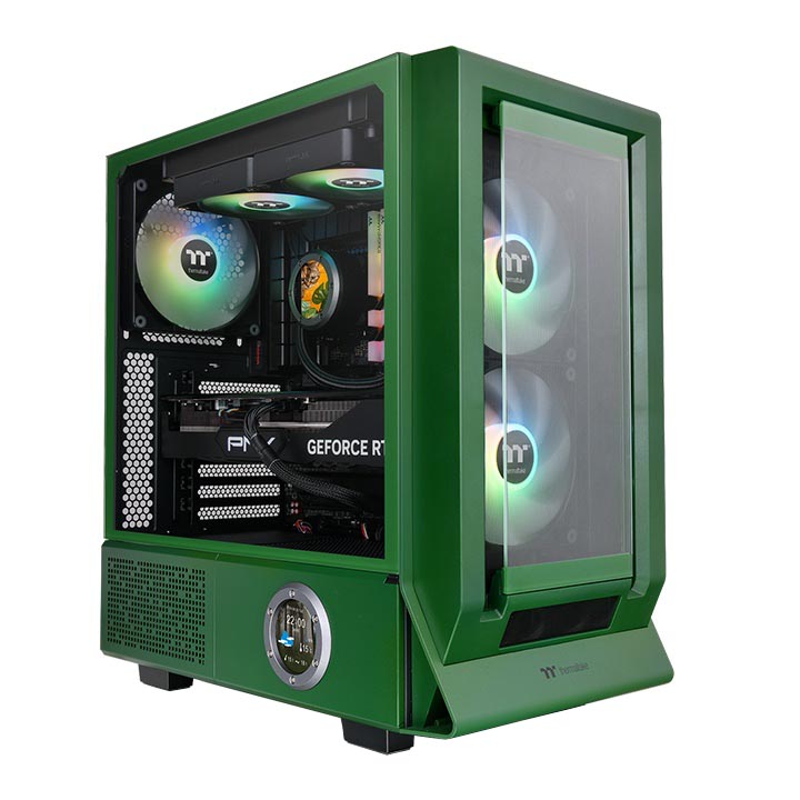 

Корпус Thermaltake Ceres 350 MX, Mid Tower, темно-зеленый