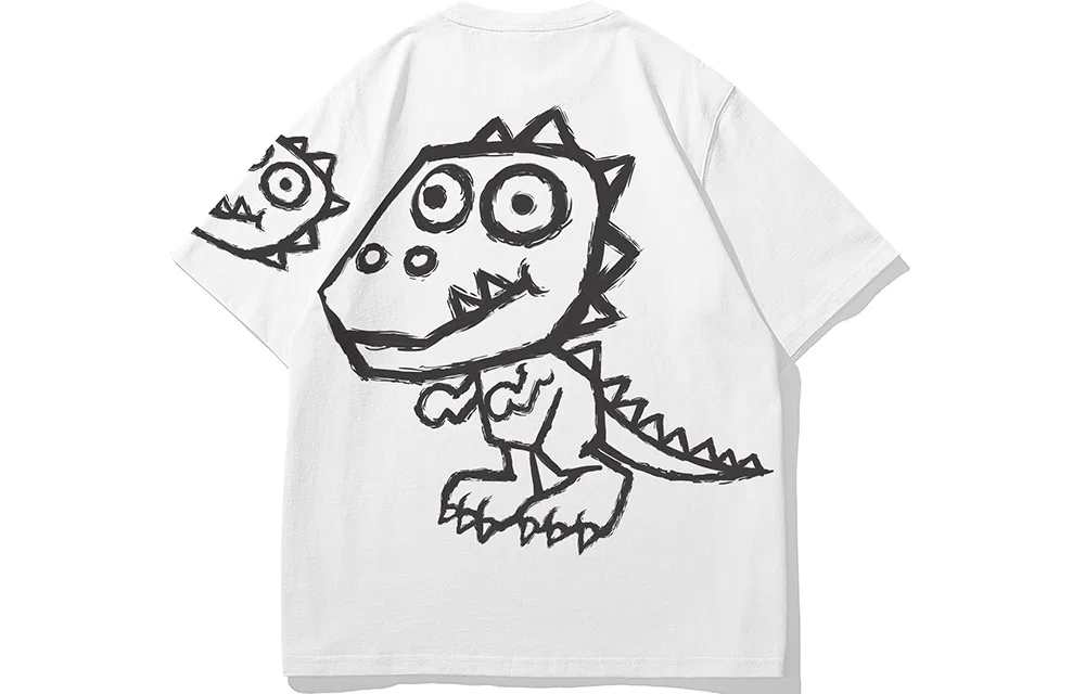 Детская футболка с принтом Straight T Shirt SANSYAS — фото 3
