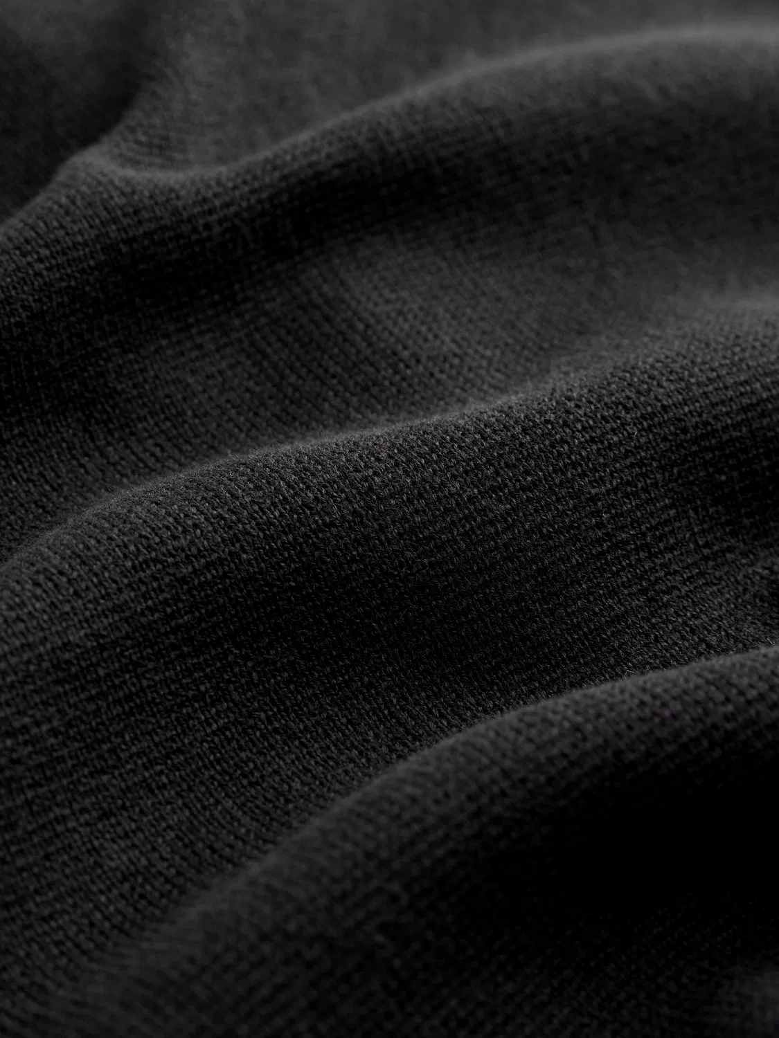 Джемпер с четверть-застежкой Black Next, черный — фото 3