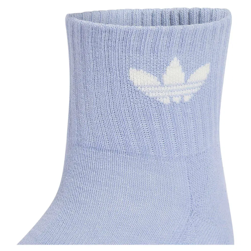 Женские носки с логотипом Adidas Originals, 6 пар, Multicolor — фото 3