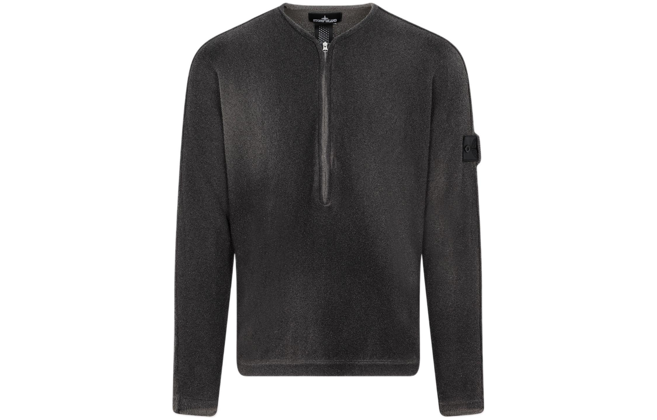 

Свитер мужской оловянно-серый STONE ISLAND