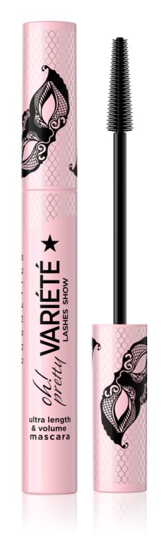 

Утолщающая и удлиняющая тушь Eveline Cosmetics Variété Oh! Pretty, Black 10 мл