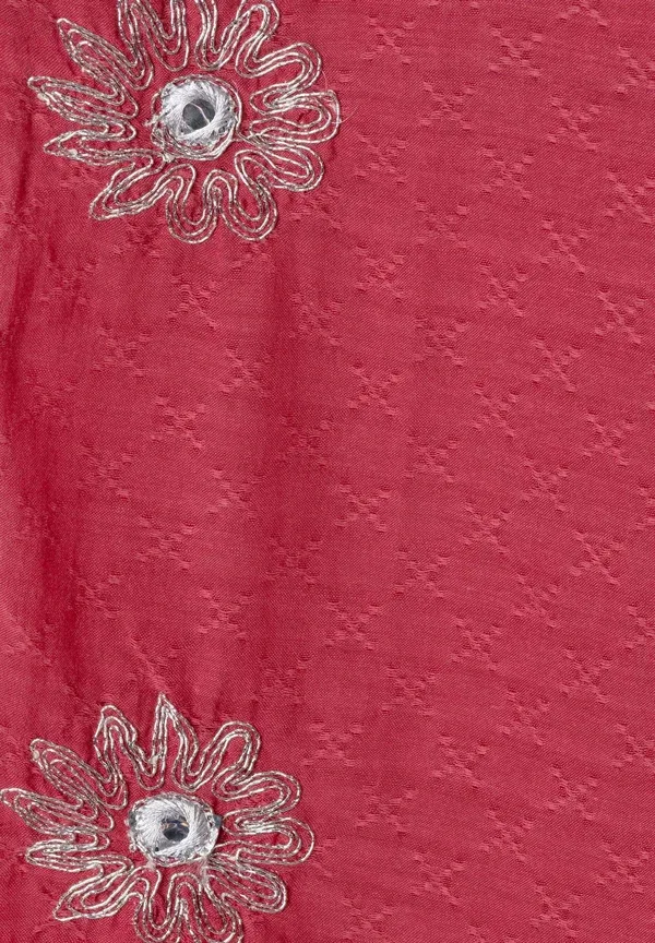 Брюки с эластичным поясом honour pants Pepe Jeans, Currant Red, красный — фото 3