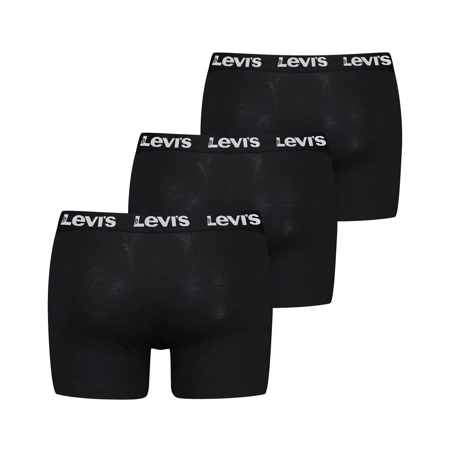 Мужские боксеры 3 штуки Levi's, Black — фото 2