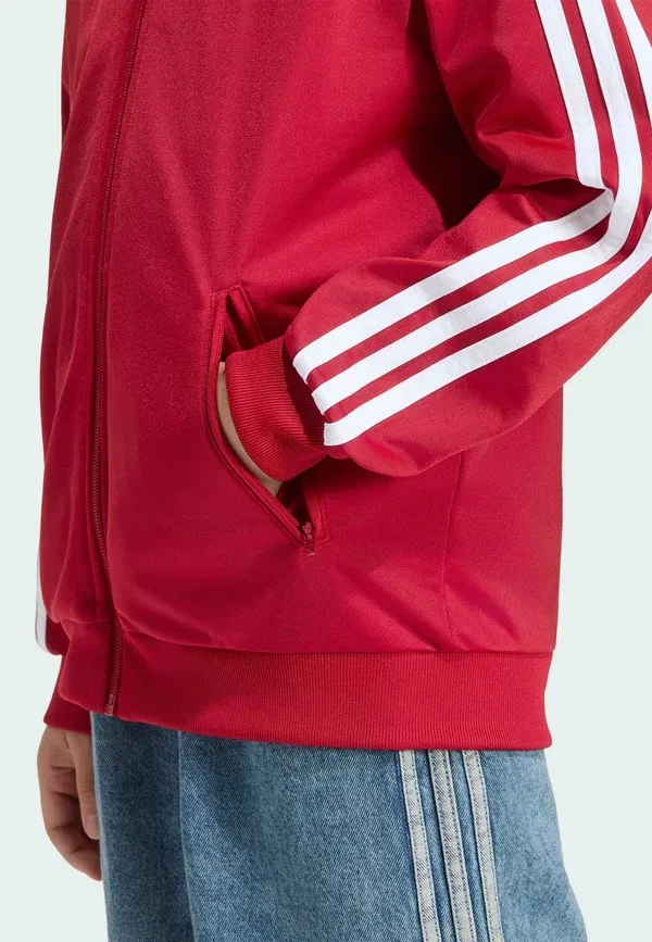 Тренировочная куртка Firebird для езды по бездорожью Adidas Originals, красный — фото 3