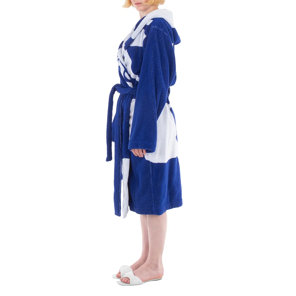 Халат махровый с принтом Equestrian Knight-Print Robe Burberry, Knight — фото 3