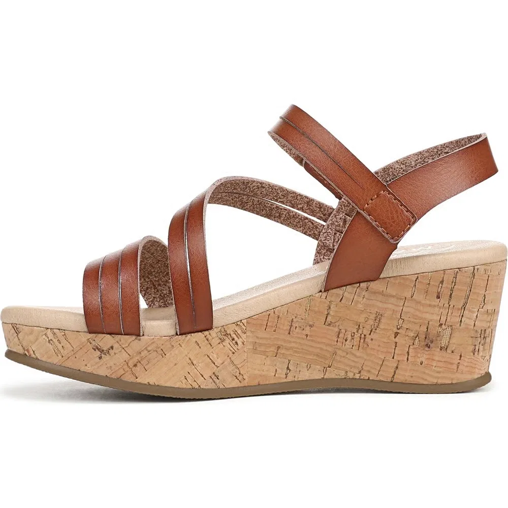Детские сандалии на танкетке Lemonade-K Blowfish Malibu, Scotch Faux Leather — фото 4
