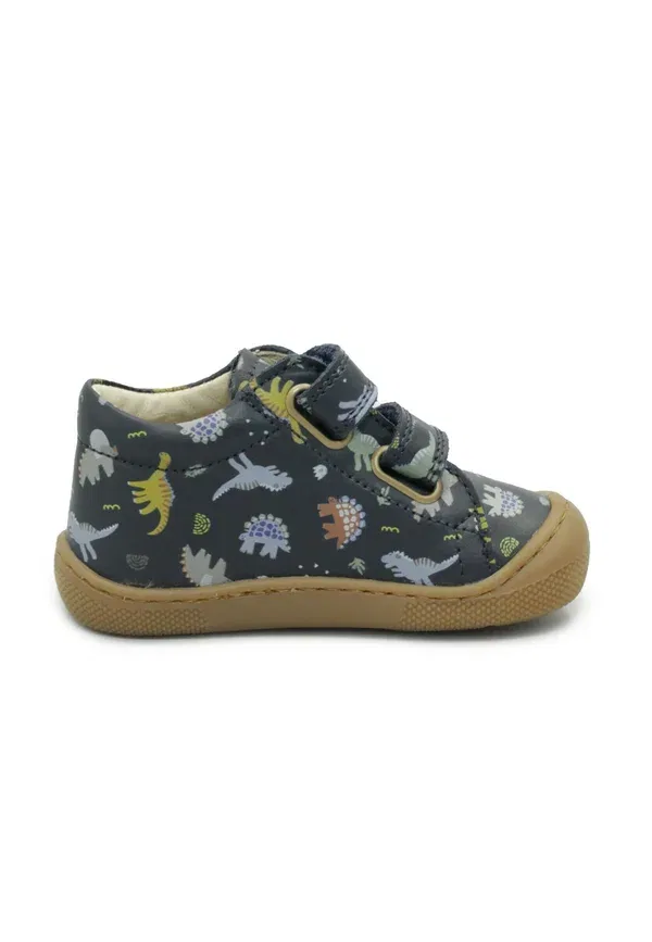 Кроссовки с принтом Touch-strap shoes Naturino, Blu Multicolor — фото 3