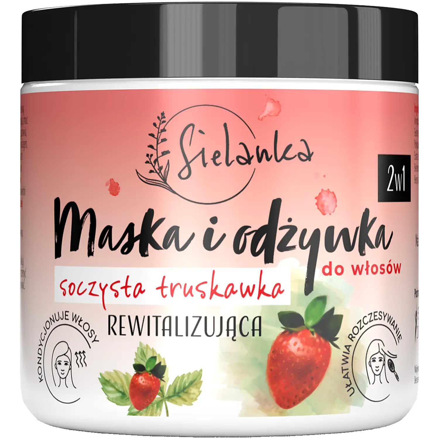 

Sielanka Soczysta Truskawka восстанавливающий кондиционер и маска 2в1 для волос, 250 мл