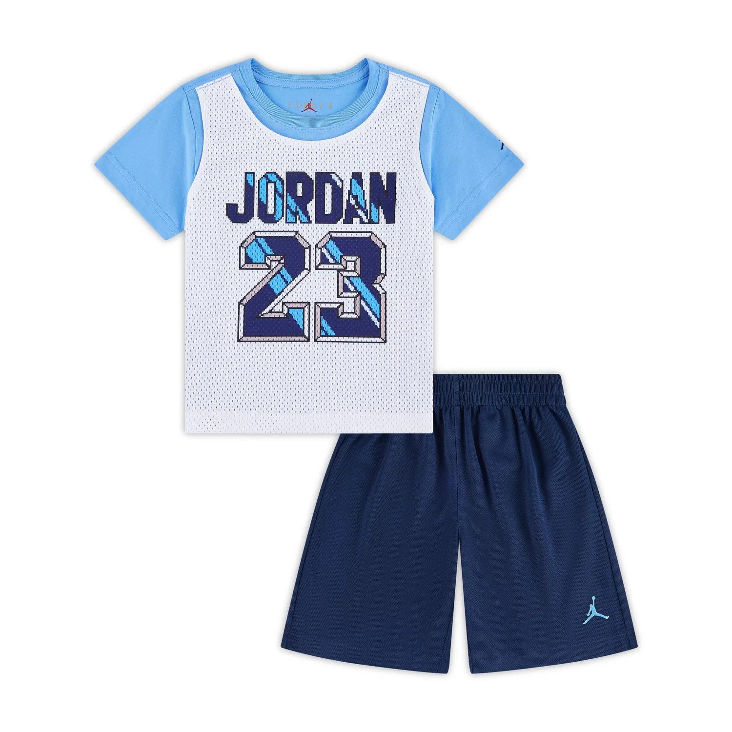 Детский комплект спортивной одежды Jordan 23, 410 Dark Navy Blue