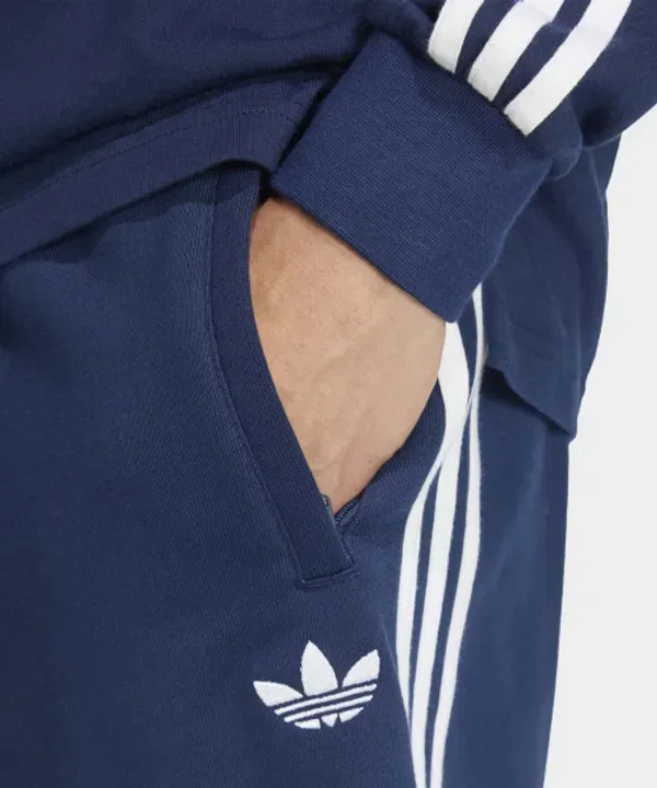 Шорты с 3 полосками, Adidas, ночной индиго — фото 3