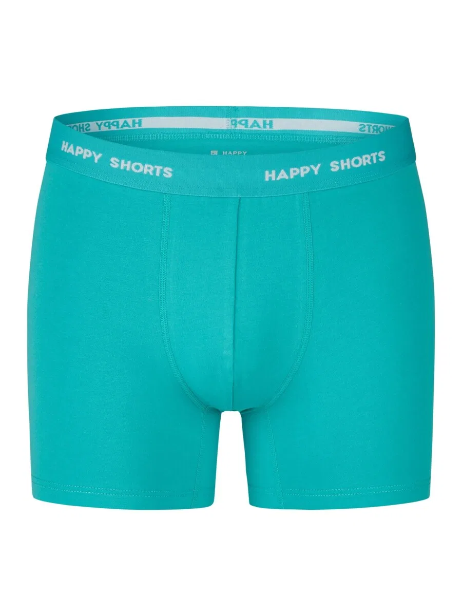 Трусики-шорты Happy Shorts синего и бирюзового цвета — фото 2