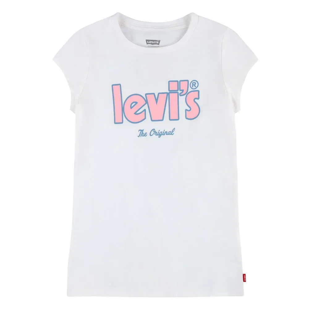 Футболка с коротким рукавом Poster Logo Levi´S, белый