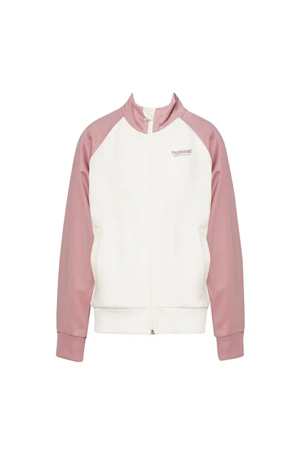 Детские свитшот для девочек с длинным рукавом Hummel, White — фото 2