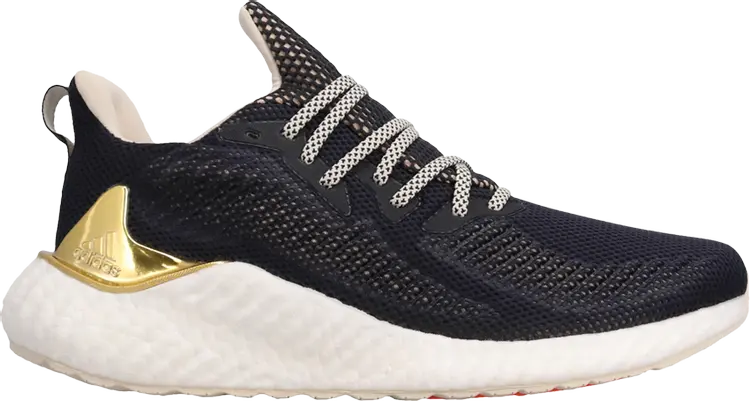 

Кроссовки Adidas AlphaBoost 'Gold Metallic', синий