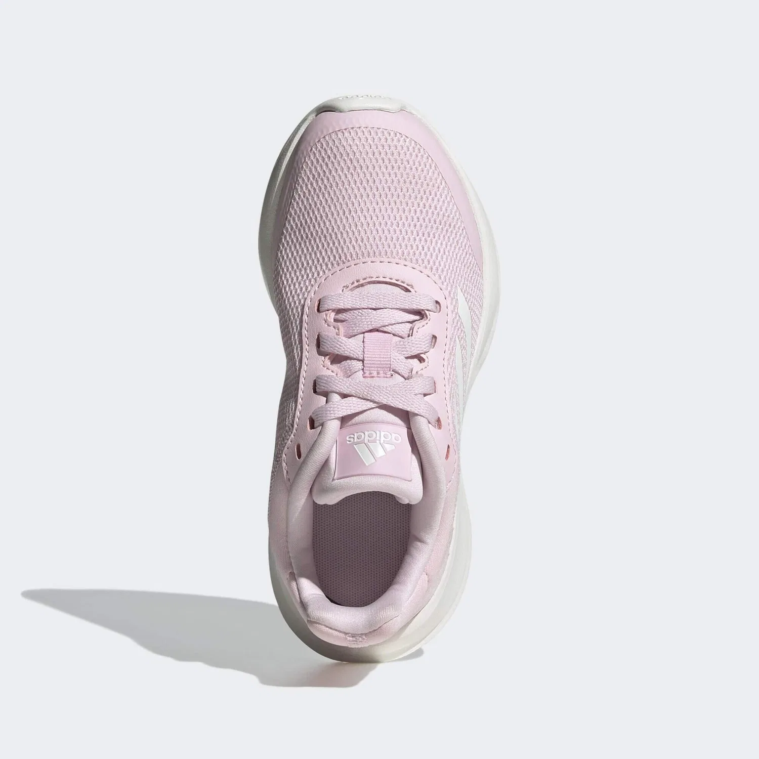 Детские кроссовки с принтом Tensaur Run Adidas, Bonbonrosa Weiss — фото 3