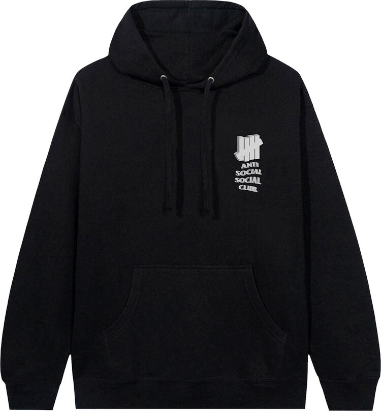 

Худи Anti Social Social Club 1st And La Brea Hoodie 'Black', черный
