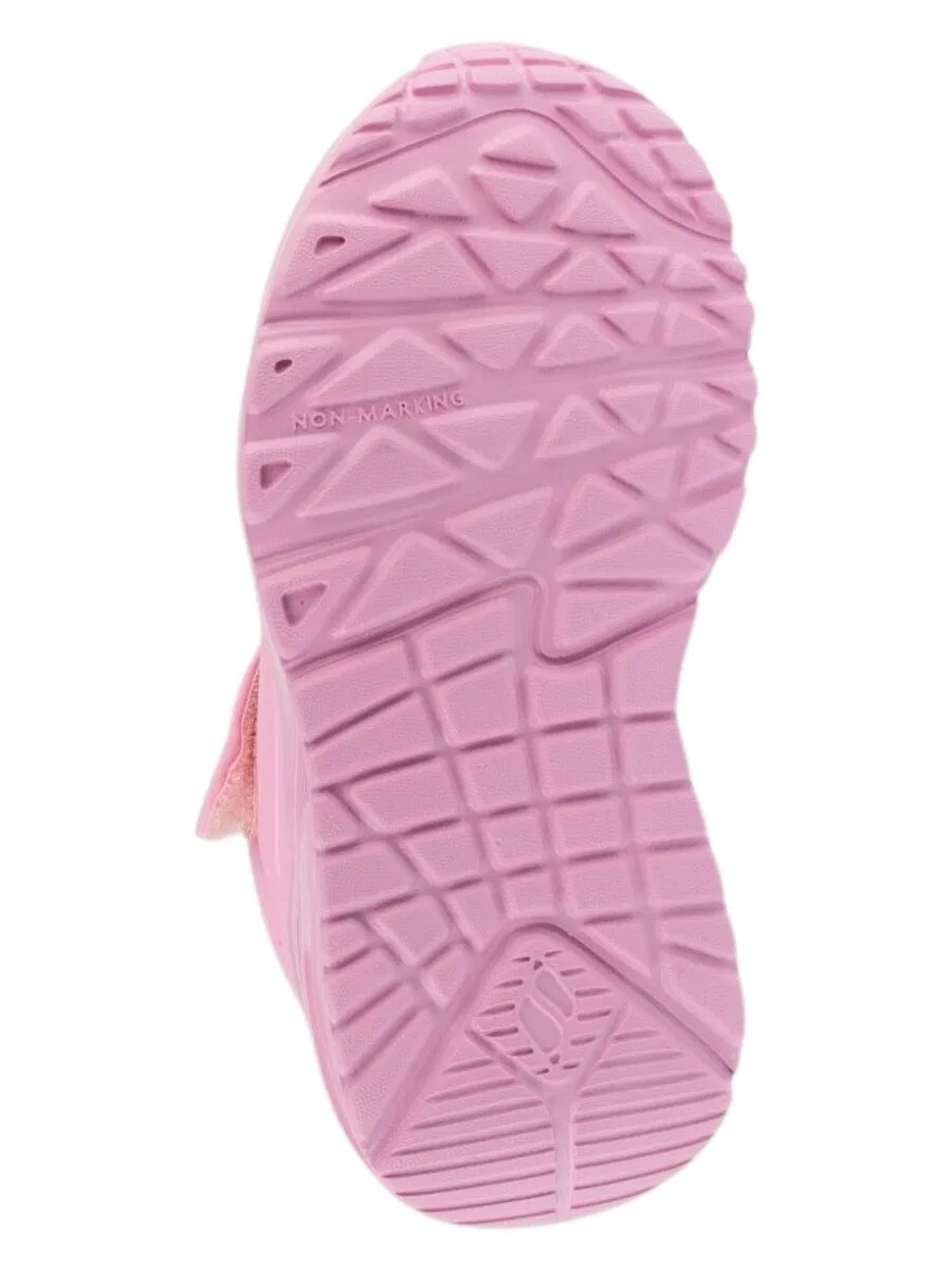 Кроссовки SKECHERS 'Skechers Uno Lite - Bear Spirit' розового цвета — фото 3