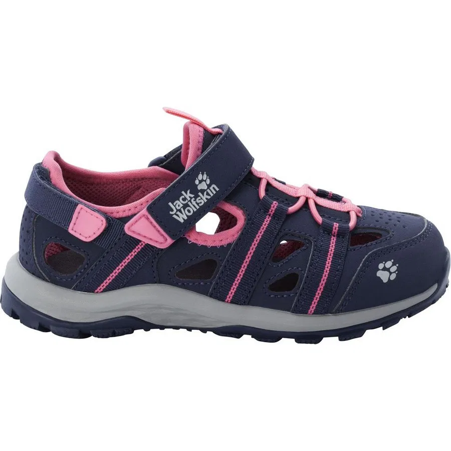 Детские водные туфли-сандалии Sun Climber Jack Wolfskin, Бордовый