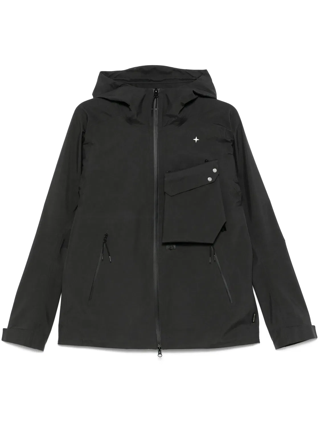 Худи с капюшоном Stone Island, серый