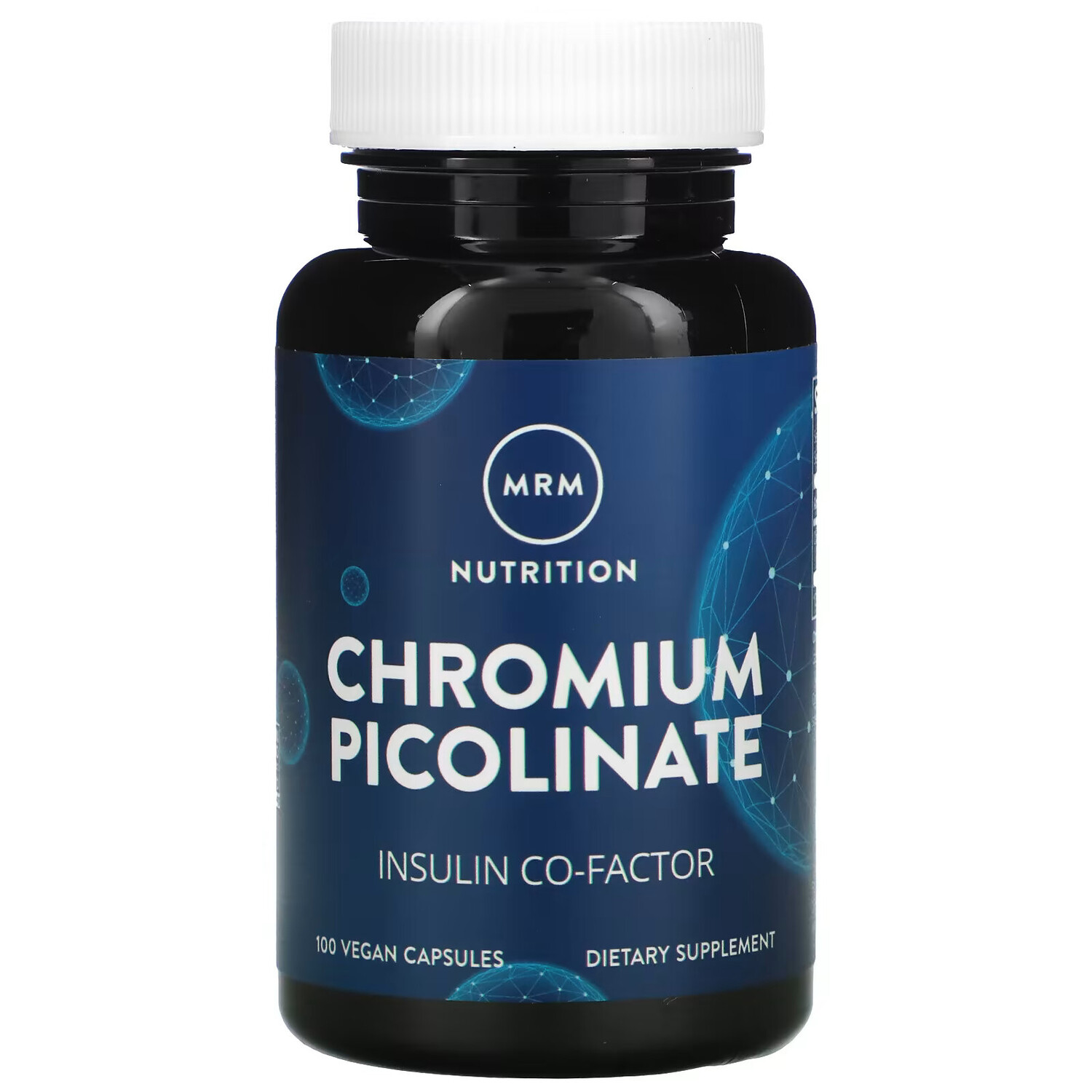 

MRM Nutrition, Nutrition, пиколинат хрома, 200 мкг, 100 веганских капсул