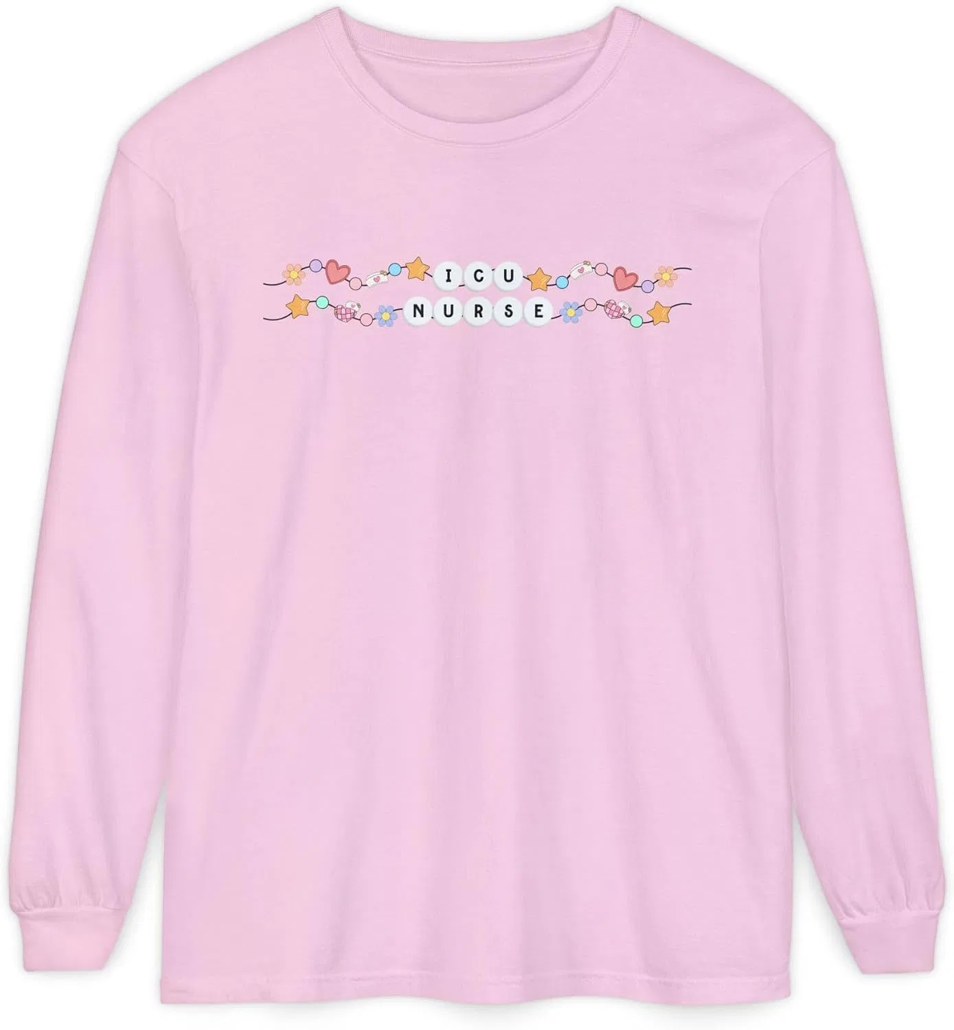 Мужская футболка с длинным рукавом Comfort Colors 6014, Blossom