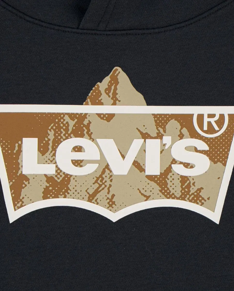 Детская худи для мальчиков Tallest Peak Levi's, Negro — фото 3