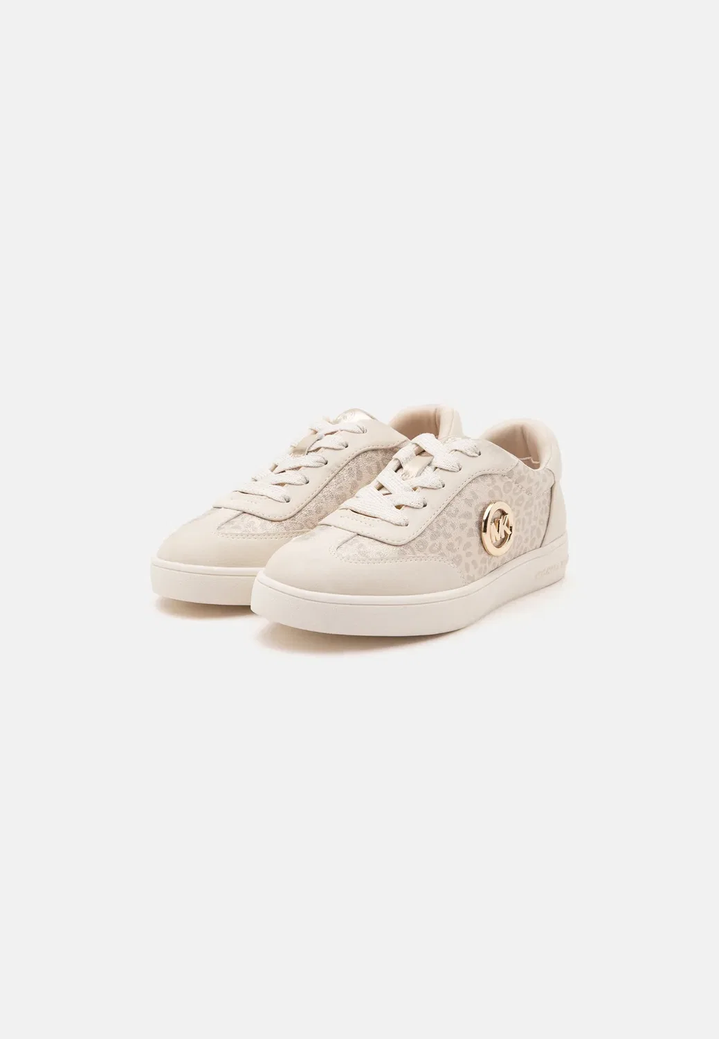 Детские и подростковые кроссовки Jem Scotty Charm Michael Kors Kids, Vanilla/Pale Gold-Coloured — фото 2
