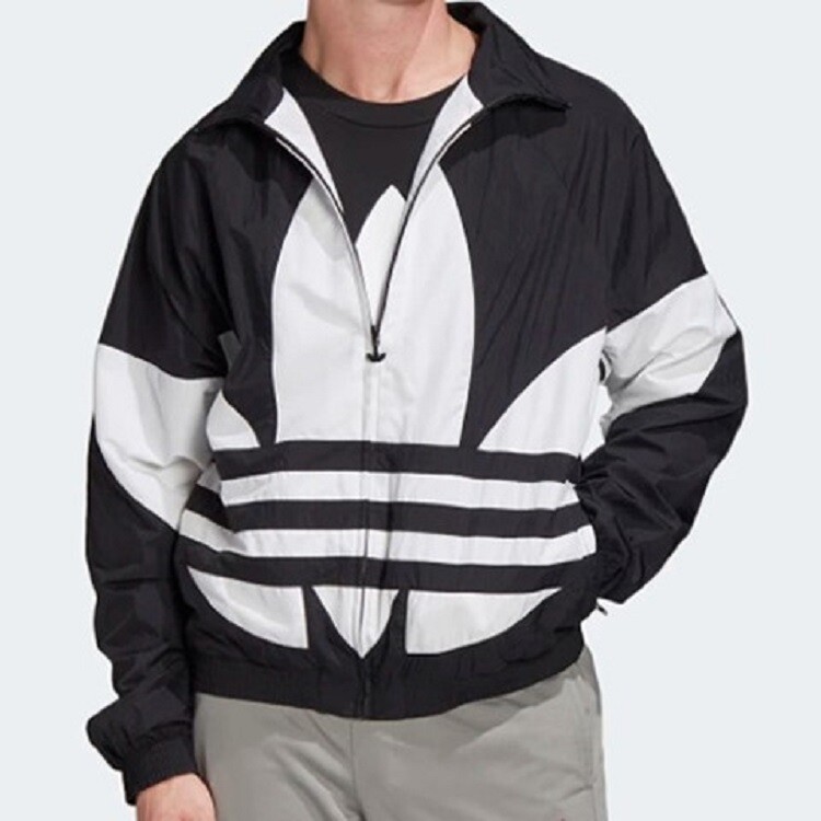 Куртка Adidas Originals Big Trefoil, черный — фото 3