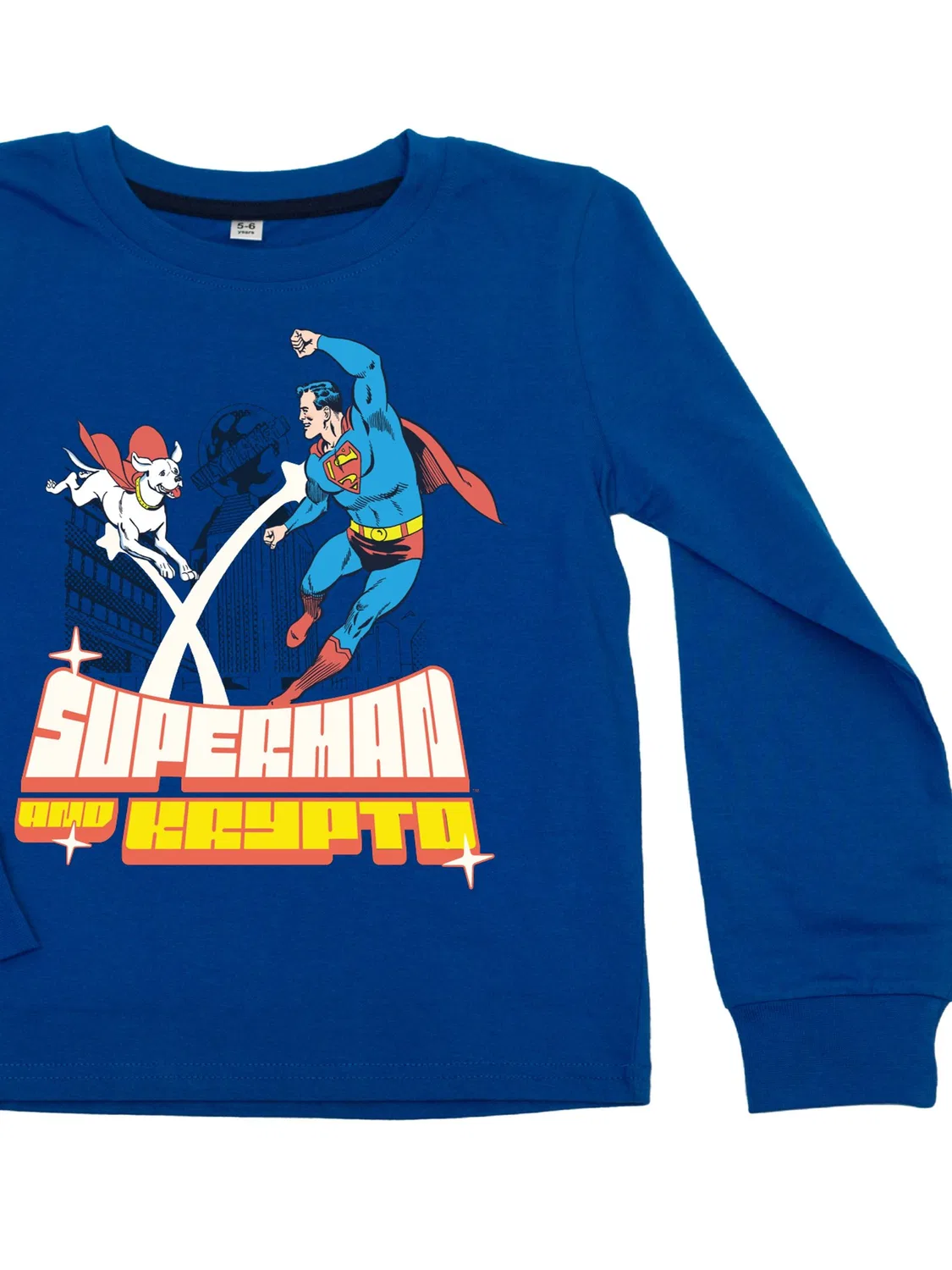 Пижама Superman Krypto Brands In, синий — фото 2