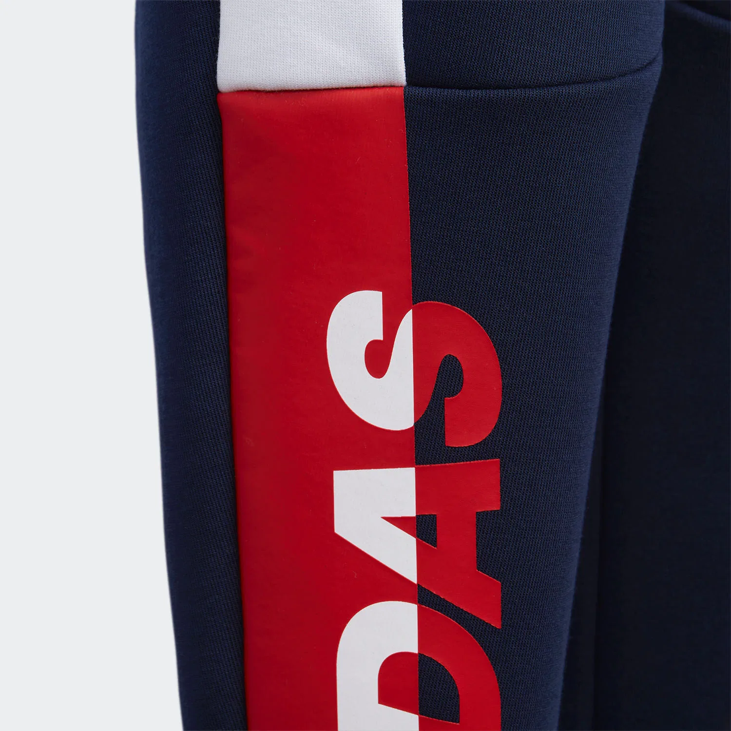 Детские трикотажные спортивные штаны с длинным рукавом Adidas, Navy — фото 4