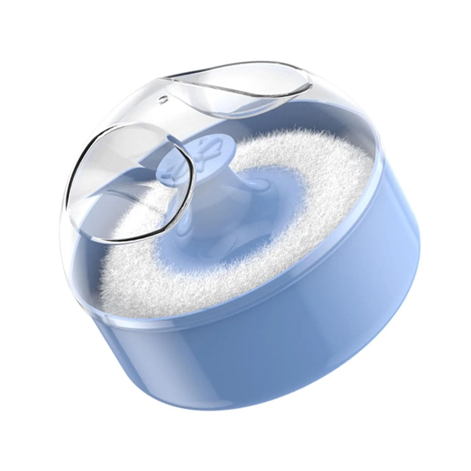 Пудра для тела детская, Puff, sodeber, 1 шт, 9.3x7.5 см, Blue — фото 4