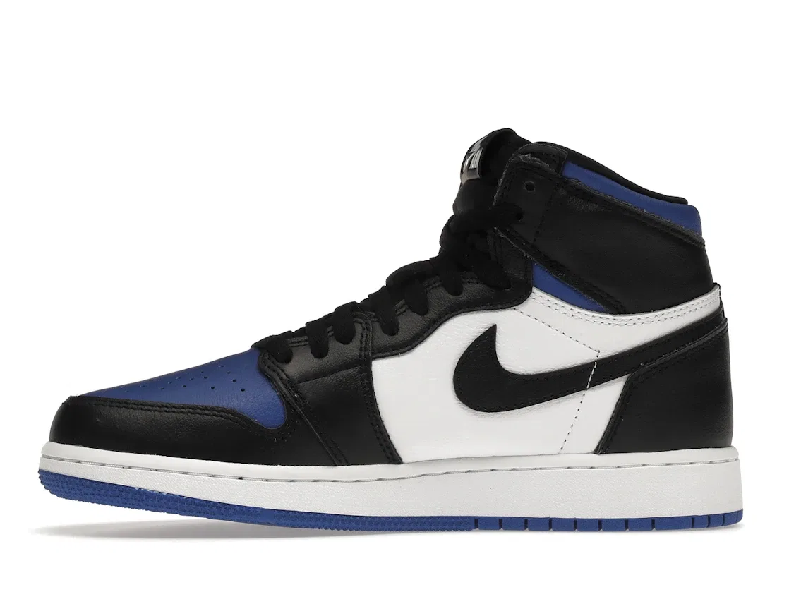 Детские кроссовки Lifestyle с высоким верхом Jordan 1 Retro High Royal Toe Jordan, Black/White-Game Royal-Black — фото 3