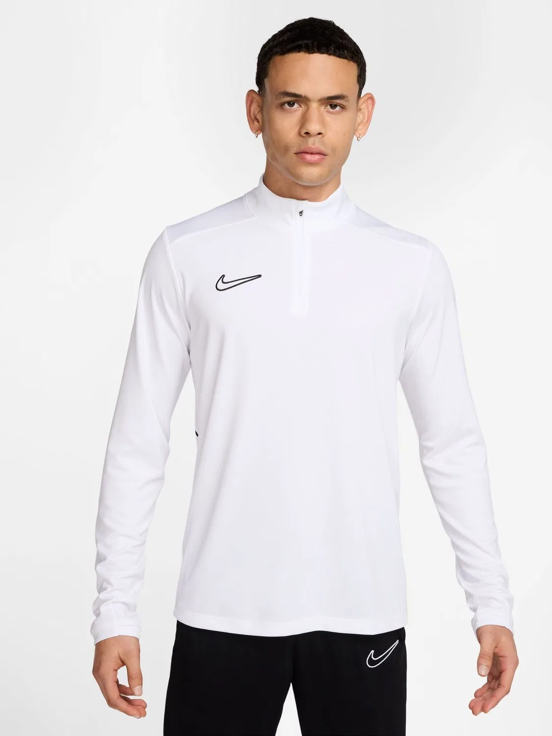 Футбольная тренировочная куртка Nike Academy Dri-FIT, белый