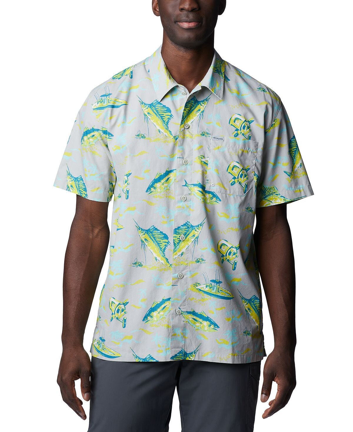 

Мужская рубашка с коротким рукавом pfg trollers best™ Columbia, мульти