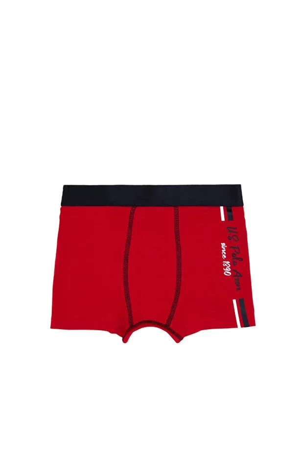 Детский комплект боксеров для мальчиков из 3 штук U.S. Polo Assn., Navy Blue — фото 4