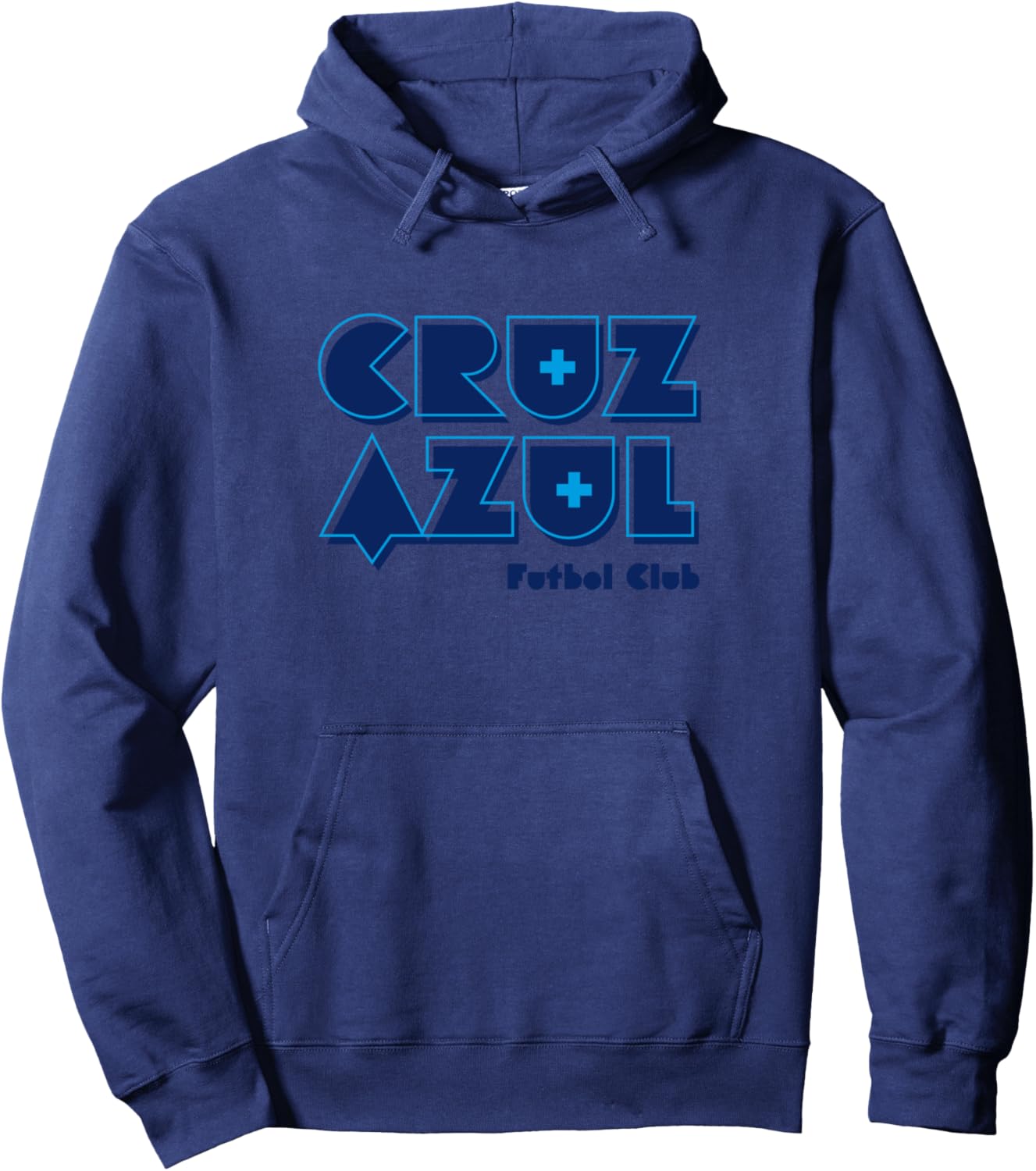 

Эксклюзивнымиое худи из коллекции Cruz Azul, темно-синий