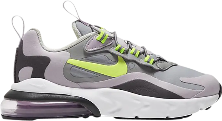 

Кроссовки Nike Air Max 270 React PS 'Particle Grey Lemon', серый