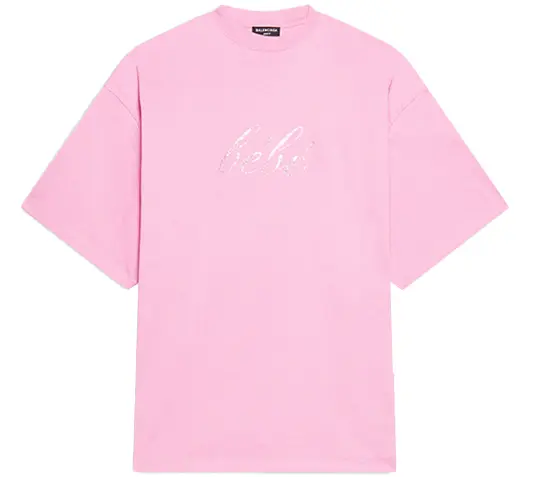 

Футболка женская Balenciaga, розовый